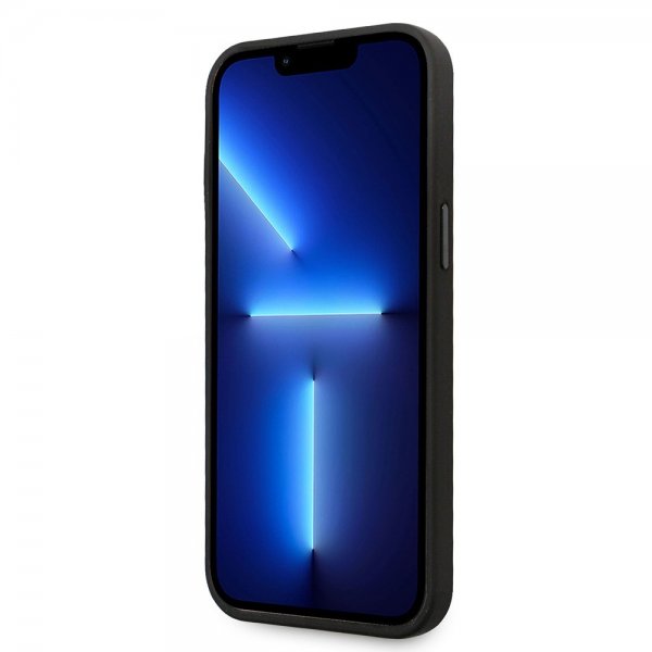 Karl Lagerfeld iPhone 15 Pro Max Cover Ikonik Metal Pin Sort