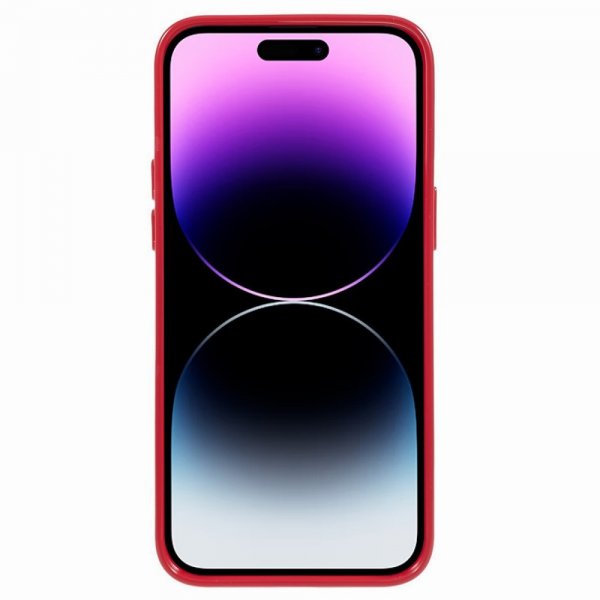 Mercury iPhone 15 Pro Max Cover Jelly Glitter Magenta
