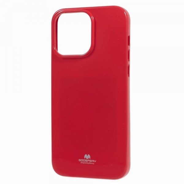 Mercury iPhone 15 Pro Max Cover Jelly Glitter Magenta