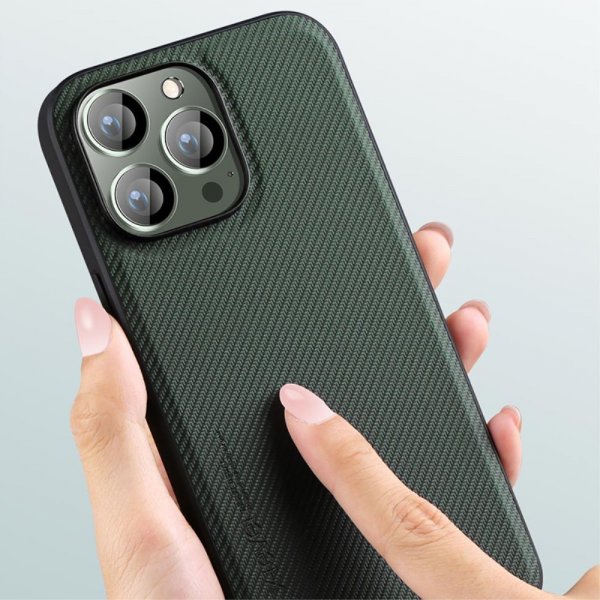 X-Level iPhone 15 Pro Max Cover Kevlar II Series Grøn
