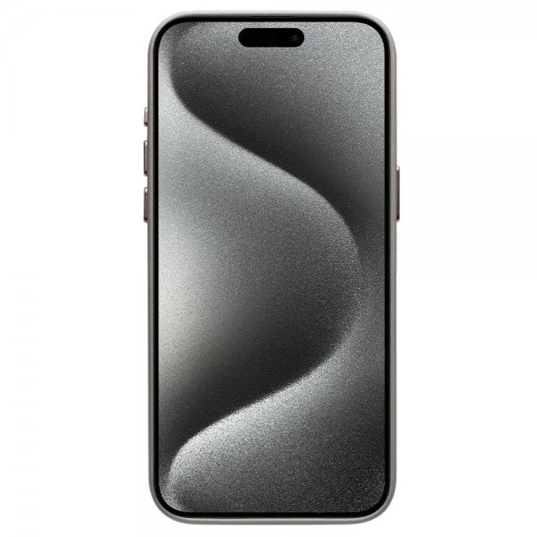 Qialino iPhone 15 Pro Max Cover Kunstlæder MagSafe Grå