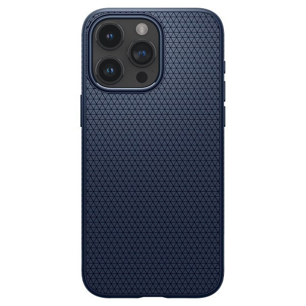 Spigen iPhone 15 Pro Max Cover Liquid Air Navy Blue