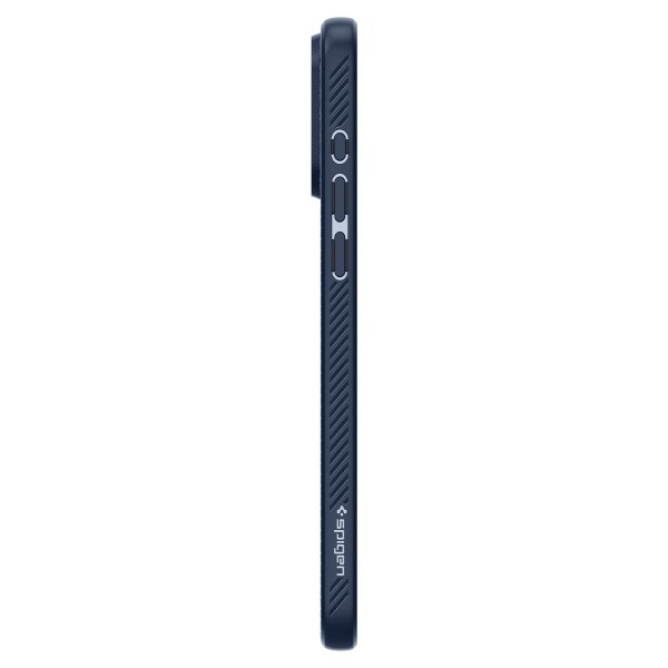 Spigen iPhone 15 Pro Max Cover Liquid Air Navy Blue