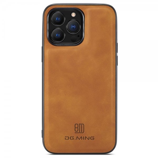 Dg.Ming iPhone 15 Pro Max Cover M2 Series Aftagelig Kortholder Brun