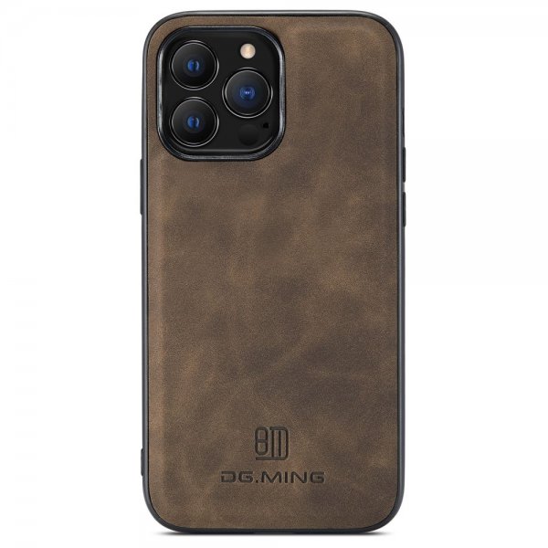 Dg.Ming iPhone 15 Pro Max Cover M2 Series Aftagelig Kortholder Kaffe
