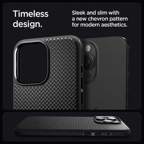 Spigen iPhone 15 Pro Max Cover Mag Armor MagFit Mat Sort
