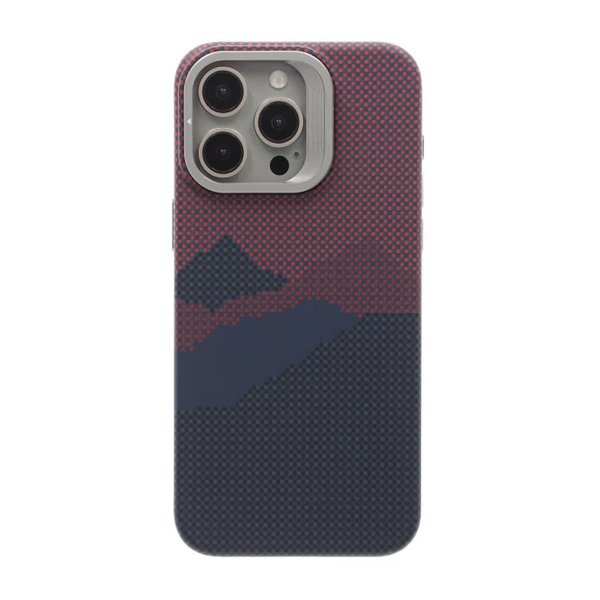 iPhone 15 Pro Max Cover med udfoldeligt stativ MagSafe Rød