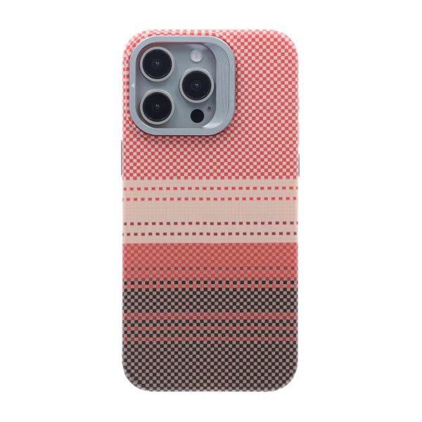 iPhone 15 Pro Max Cover Udklappeligt Stativ MagSafe Orange