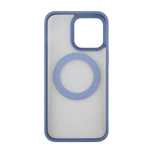 Rvelon iPhone 15 Pro Max Cover Roterbart MagSafe Stativ Blå