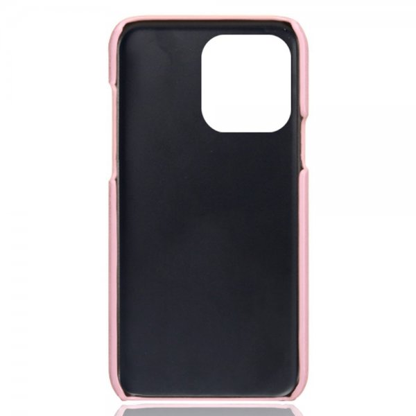 iPhone 15 Pro Max Cover med to Kortlommer Roseguld