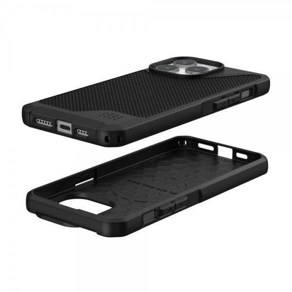 Urban Armor Gear (UAG) iPhone 15 Pro Max Cover Metropolis LT MagSafe Kevlar Black
