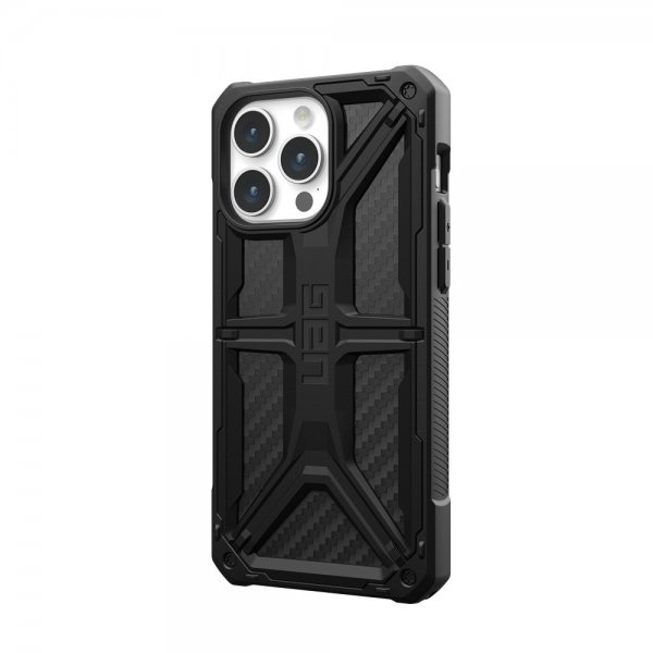 Urban Armor Gear (UAG) iPhone 15 Pro Max Cover Monarch Carbon Fiber