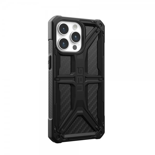 Urban Armor Gear (UAG) iPhone 15 Pro Max Cover Monarch Carbon Fiber
