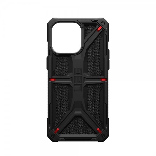Urban Armor Gear (UAG) iPhone 15 Pro Max Cover Monarch Kevlar Black