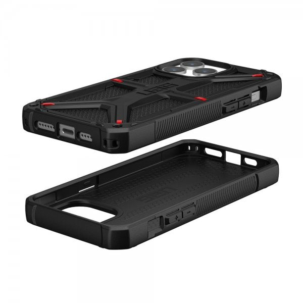 Urban Armor Gear (UAG) iPhone 15 Pro Max Cover Monarch Kevlar Black