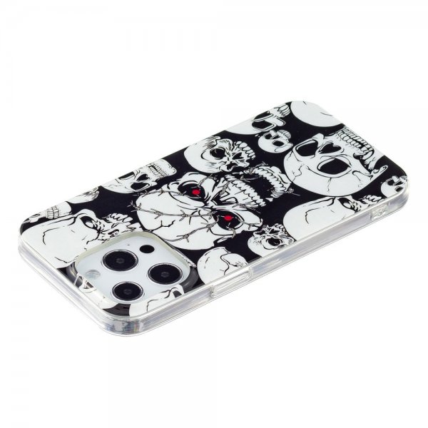 iPhone 15 Pro Max Cover Motiv Dødningehoveder