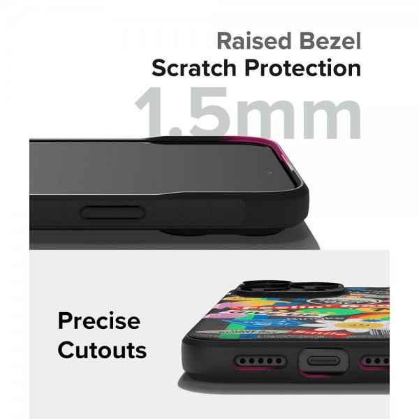 Ringke iPhone 15 Pro Max Cover Onyx Design Sticker