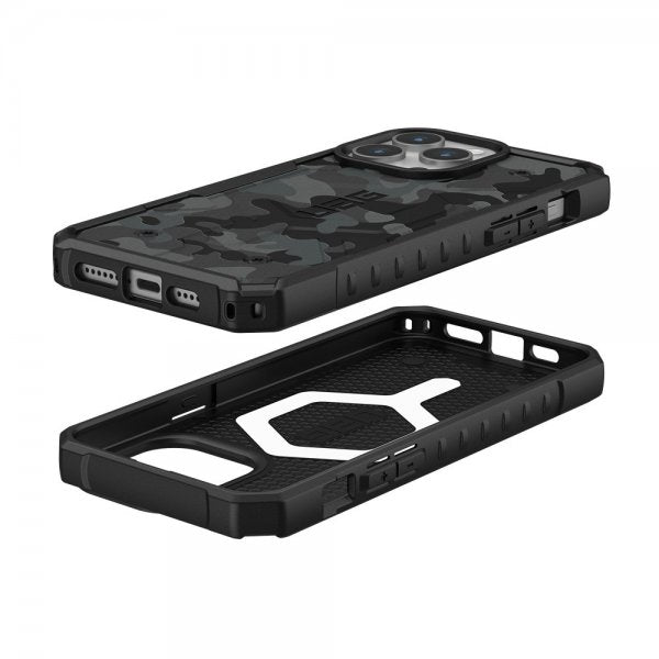 Urban Armor Gear (UAG) iPhone 15 Pro Max Cover Pathfinder SE MagSafe Midnight Camo