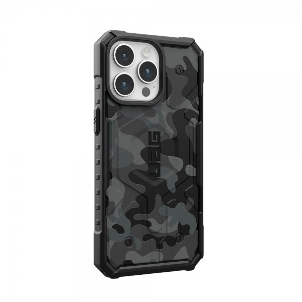 Urban Armor Gear (UAG) iPhone 15 Pro Max Cover Pathfinder SE MagSafe Midnight Camo