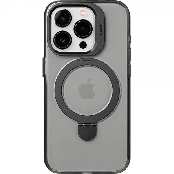 LAUT iPhone 15 Pro Max Cover REVIVE PROP MagSafe Black Crystal