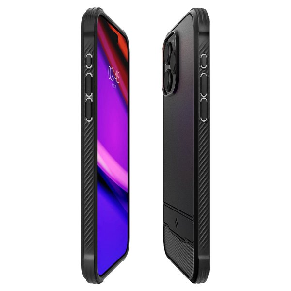 Spigen iPhone 15 Pro Max Cover Rugged Armor MagFit Mat Sort