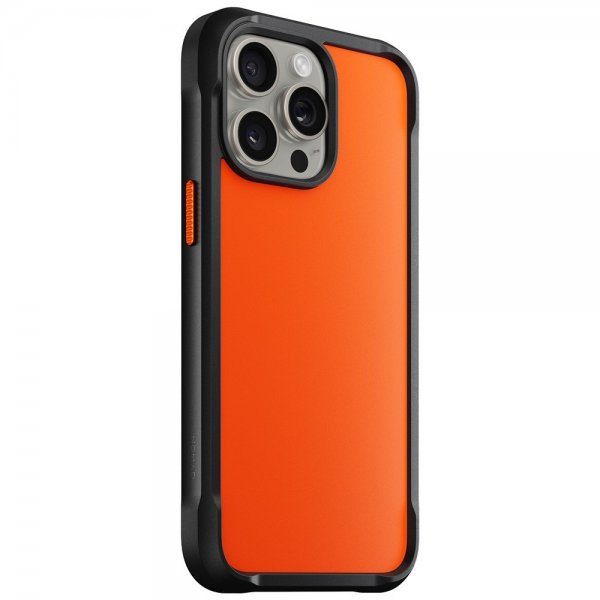 Nomad iPhone 15 Pro Max Cover Rugged Case Ultra Orange