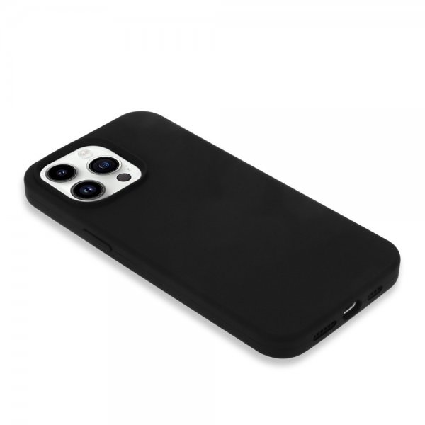 iPhone 15 Pro Max Cover Silikone Sort