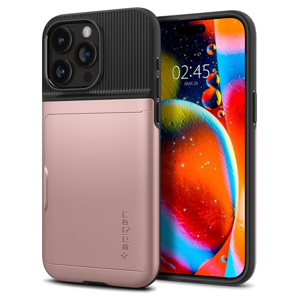 Spigen iPhone 15 Pro Max Cover Slim Armor CS Rose Gold