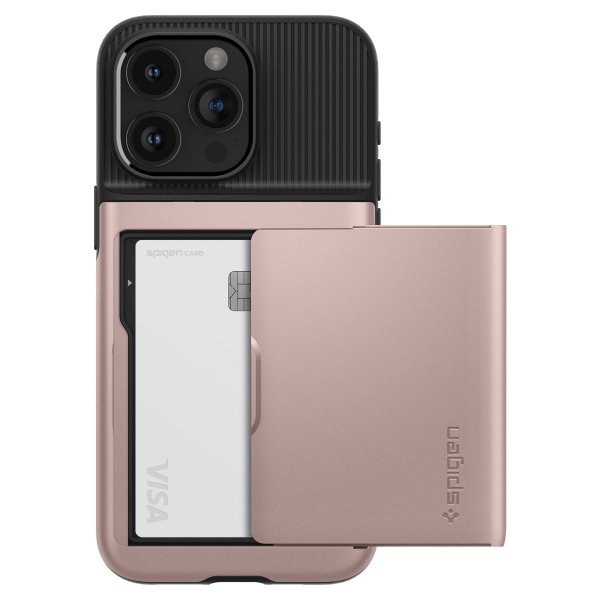 Spigen iPhone 15 Pro Max Cover Slim Armor CS Rose Gold