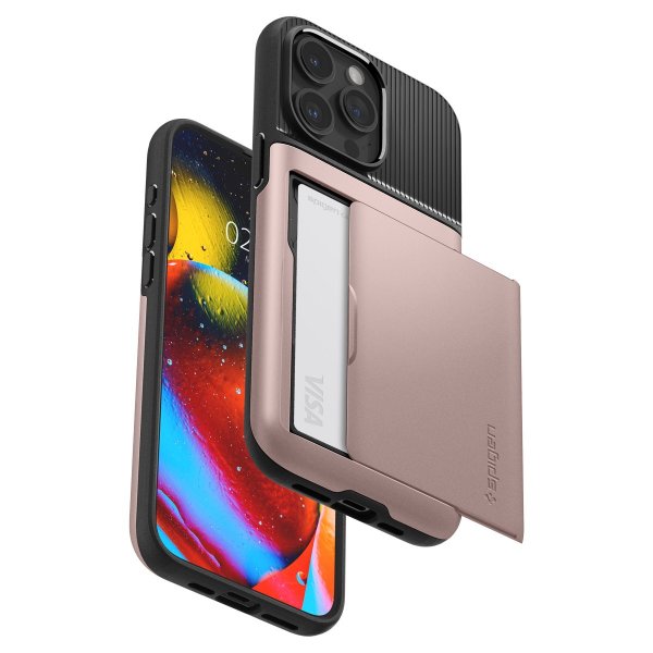 Spigen iPhone 15 Pro Max Cover Slim Armor CS Rose Gold