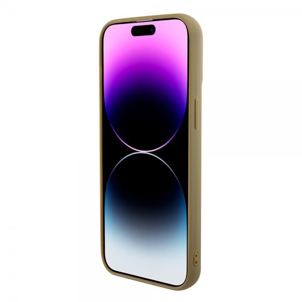 Guess iPhone 15 Pro Max Cover Square Mirror Guld
