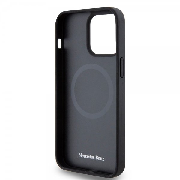 Mercedes Benz iPhone 15 Pro Max Cover Star Pattern MagSafe Sort
