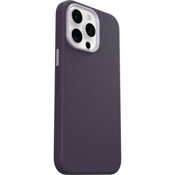 Otterbox iPhone 15 Pro Max Cover Symmetry Cactus Læder MagSafe Plum Luxe