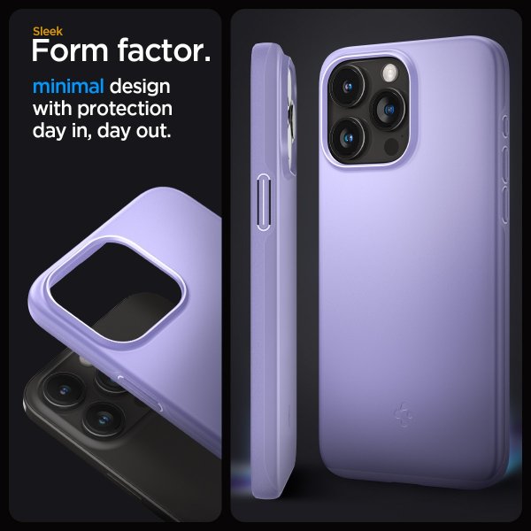 Spigen iPhone 15 Pro Max Cover Thin Fit Iris Purple