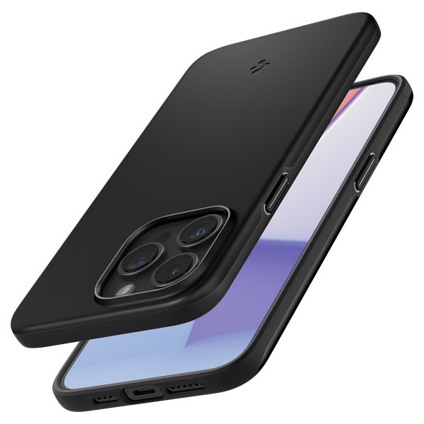Spigen iPhone 15 Pro Max Cover Thin Fit Sort