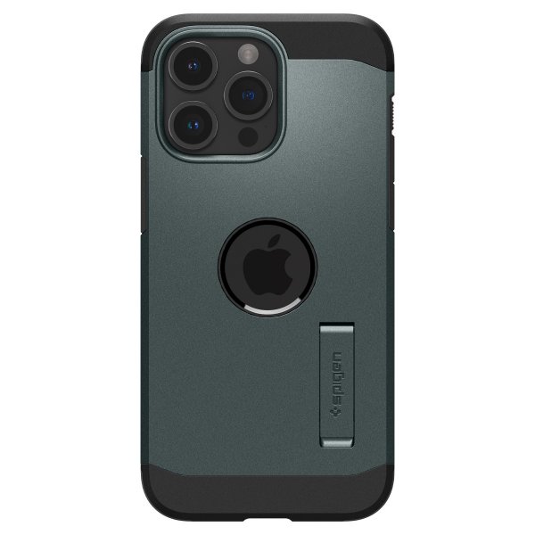 Spigen iPhone 15 Pro Max Cover Tough Armor MagFit Abyss Green