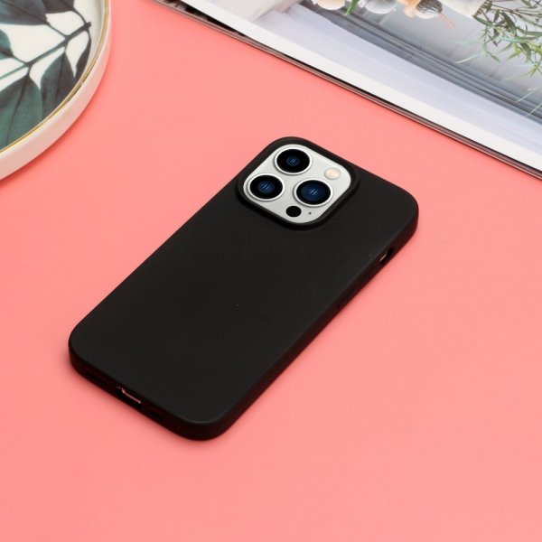 iPhone 15 Pro Max Cover TPU Sort