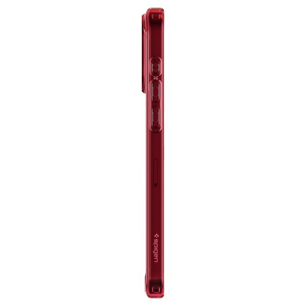 Spigen iPhone 15 Pro Max Cover Ultra Hybrid Deep Red