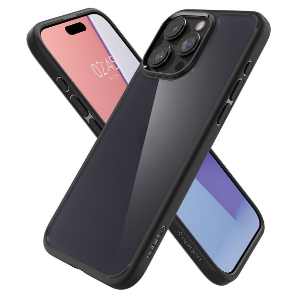 Spigen iPhone 15 Pro Max Cover Ultra Hybrid Frost Black