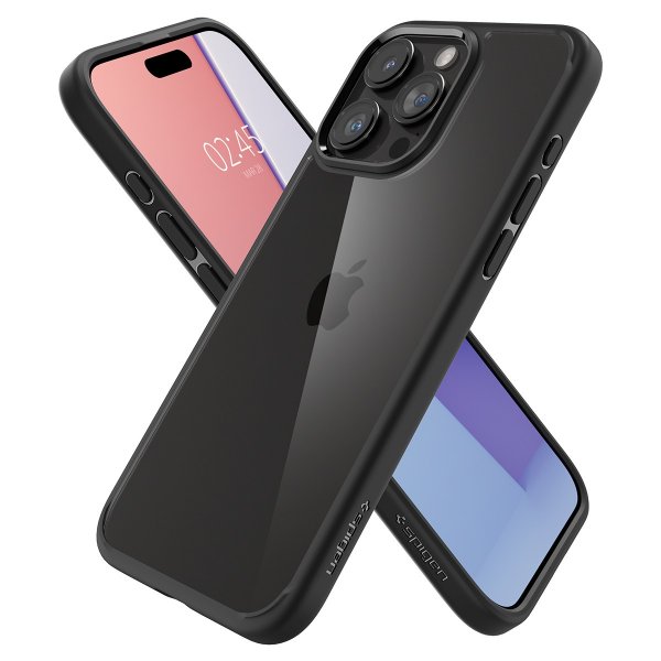 Spigen iPhone 15 Pro Max Cover Ultra Hybrid Mat Sort