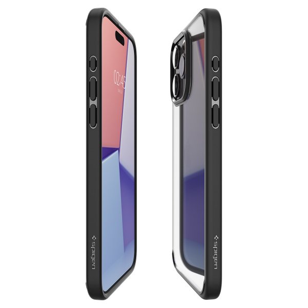 Spigen iPhone 15 Pro Max Cover Ultra Hybrid Mat Sort