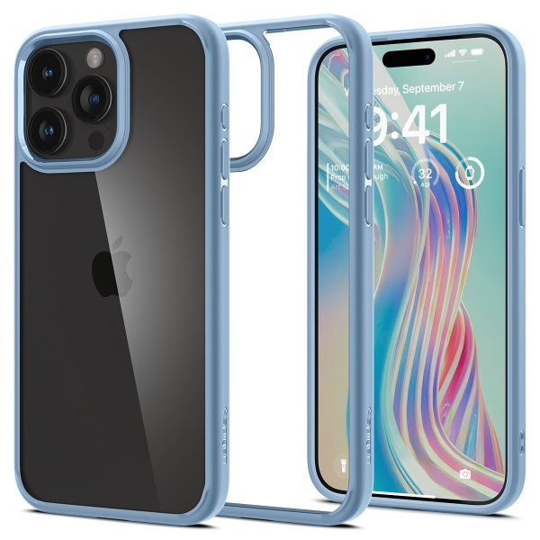 Spigen iPhone 15 Pro Max Cover Ultra Hybrid Sierra Blue