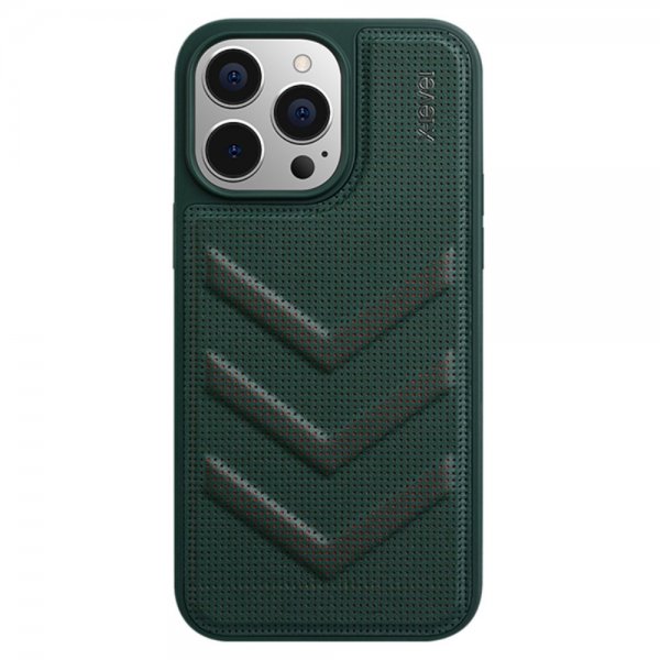 X-Level iPhone 15 Pro Max Cover V-shape Grøn
