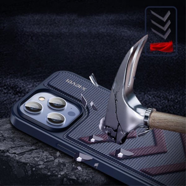 X-Level iPhone 15 Pro Max Cover V-shape Sort