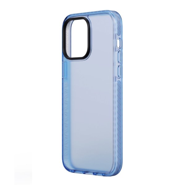iPhone 15 Pro Max Cover Stødsikker TPU Blå