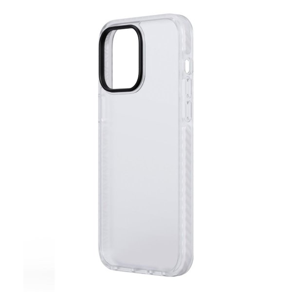iPhone 15 Pro Max Cover Stødsikkert TPU Hvid