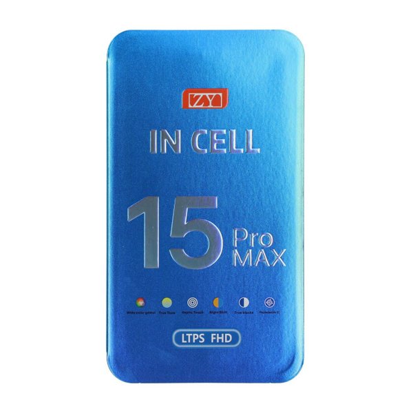 iPhone 15 Pro Max Display med LCD Skærm ZY In-Cell FHD COF
