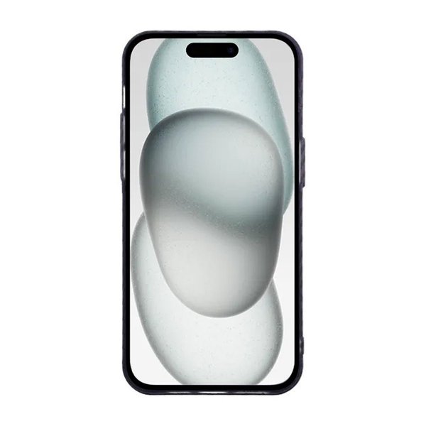 iPhone 15 Pro Cover Kulfiber Mønster Lilla