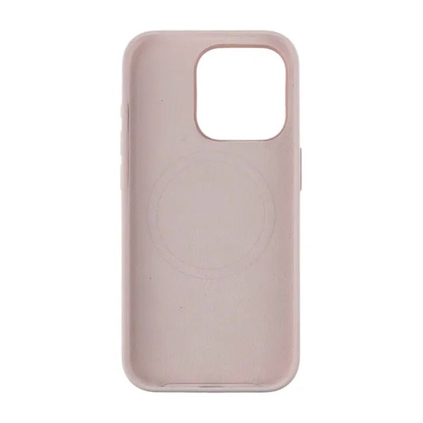 Rvelon iPhone 15 Pro Cover Silikone MagSafe Rosa