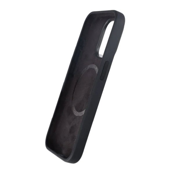 Rvelon iPhone 15 Pro Cover Silikone MagSafe Sort